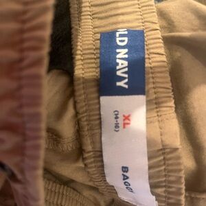 Old Navy Kids Tan Baggy Shorts